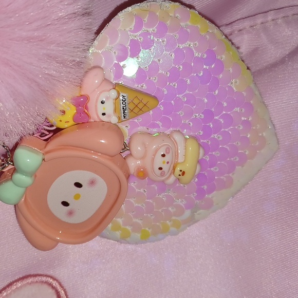 Pink Passion for My Melody's Bags and Keychain - Picture 5 of 10